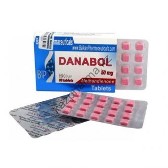 Danabol (Метан, Метандиенон) Balkan 100 таблеток (1таб 10 мг) - Костанай
